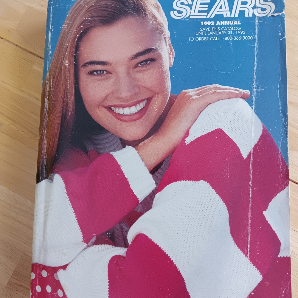 Vtg. Sears 1992 Annual Home Catalog